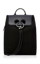 Jw Anderson Pierce Canvas And Leather Backpack