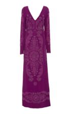 Cucculelli Shaheen Barococo Violet Dress