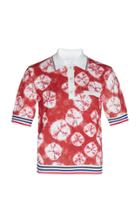 Stella Jean Knit Polo Top