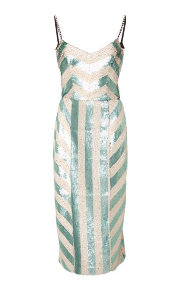Johanna Ortiz M'o Exclusive Salon De Paris Sequin Dress
