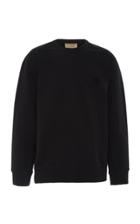 Burberry Embroidered Cotton-jersey Sweatshirt