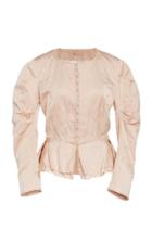 Brock Collection Orth Taffeta Peplum Jacket