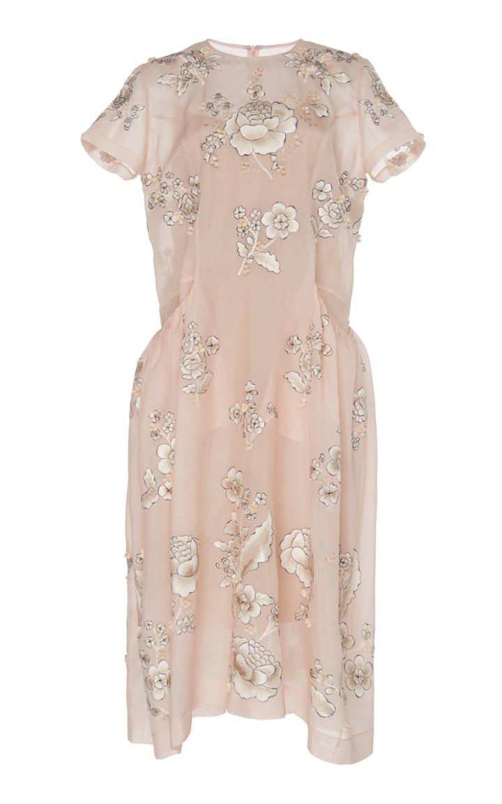 Biyan Akka Floral Silk Dress