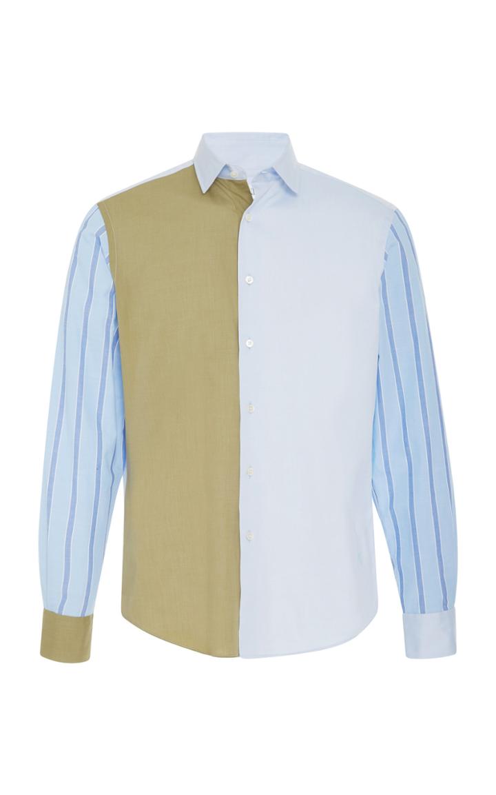 Jw Anderson Panelled Oxford Shirt