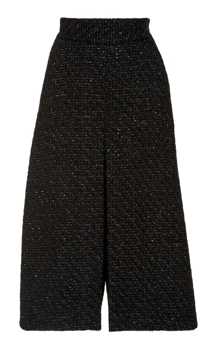 Soonil Pleated Tweed Culottes