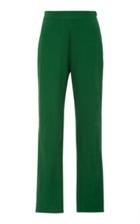 Andres Otalora Palenque Cropped Straight-leg Linen Pants