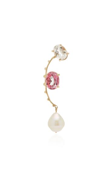 Carole Le Bris Perez Single Jean Engrenage Earring