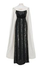 Prabal Gurung Cross Motif Column Gown