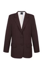 Moda Operandi Bevza Oversized Wool Blazer