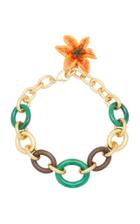 Moda Operandi Dolce & Gabbana Maxi Chain Flower Necklace