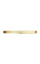 Romona Keveza Patent Leather Belt With Stone Buckle