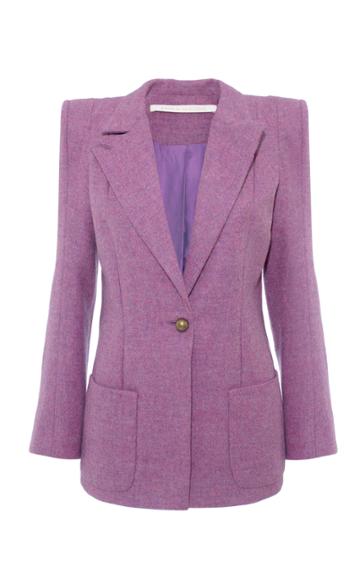 Anna Mason Sharp Tweed Blazer