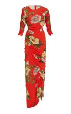 Moda Operandi Preen By Thornton Bregazzi Patience Floral-print Stretch-crepe Dress S