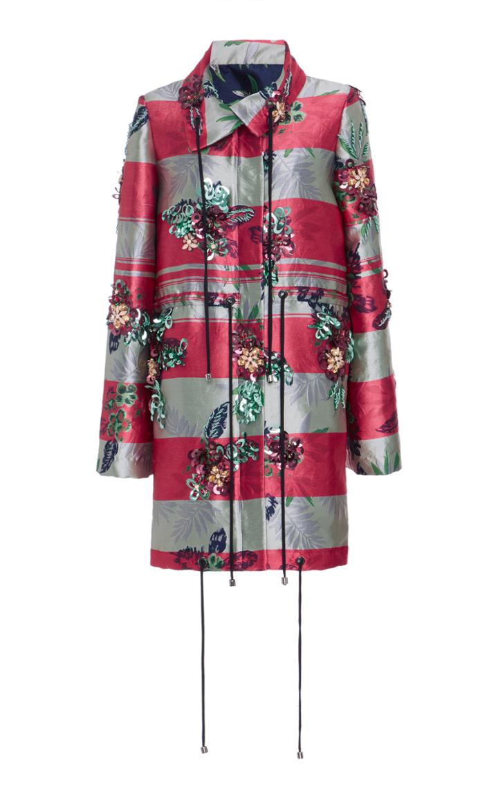 Patbo Embellished Jacquard Jacket