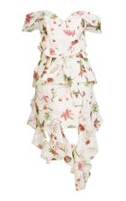 Lana Mueller Najuma Off-the-shoulder Mini Dress