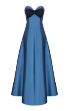 Moda Operandi Rasario Bow-embellished Silk Corset Gown Size: 38