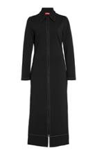 Staud Cest Zipper Pont Maxi Dress