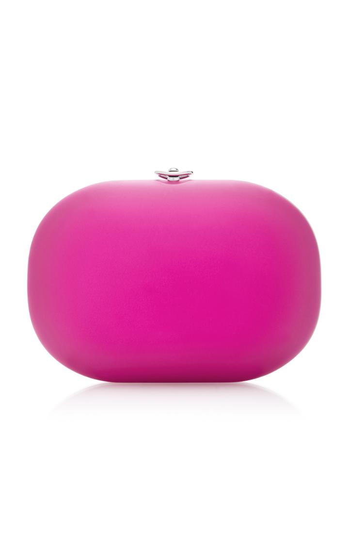 Jeffrey Levinson Elina Pink Stone Clutch