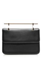 M2malletier La Fleur Du Mal Calf Leather Bag In Black