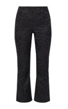 Moda Operandi Erdem Oliver High-rise Cropped Cotton-blend Trouser