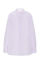 Moda Operandi The Row Big Sisea Cotton Long Sleeved Shirt Size: Xs