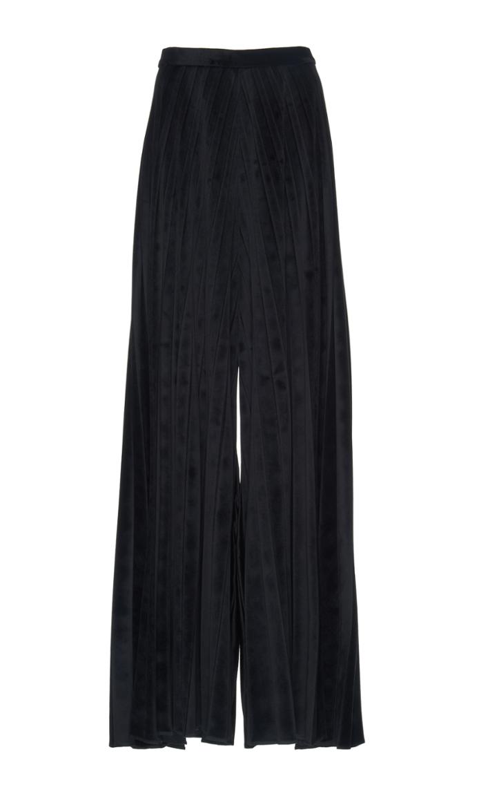 Rossella Jardini Pliss Wide Leg Pants