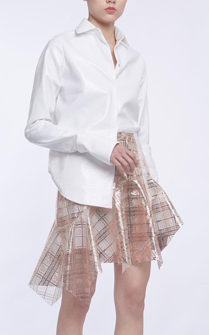 Anas Jourden Faux Leather Shirt