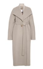 Moda Operandi Agnona Felted Wool-cashmere Wrap Coat