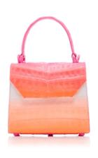 Nancy Gonzalez Gradient Crocodile Top Handle