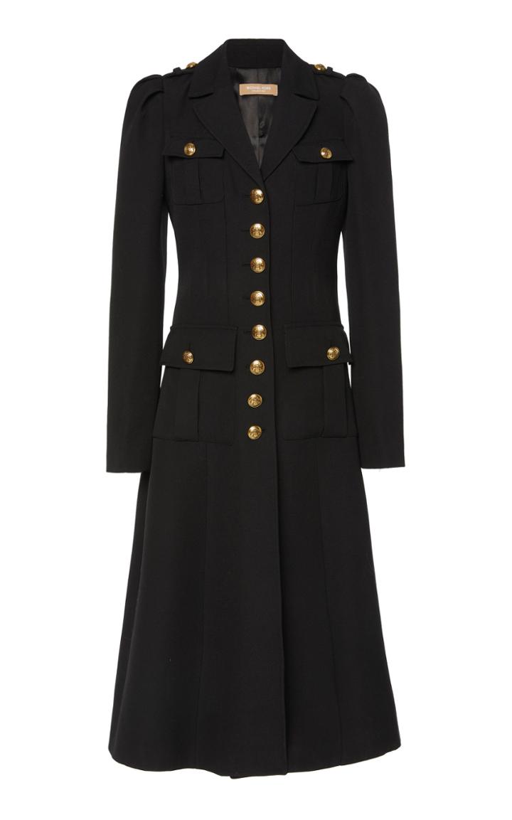 Michael Kors Collection Princess Reefer Virgin Wool Coat