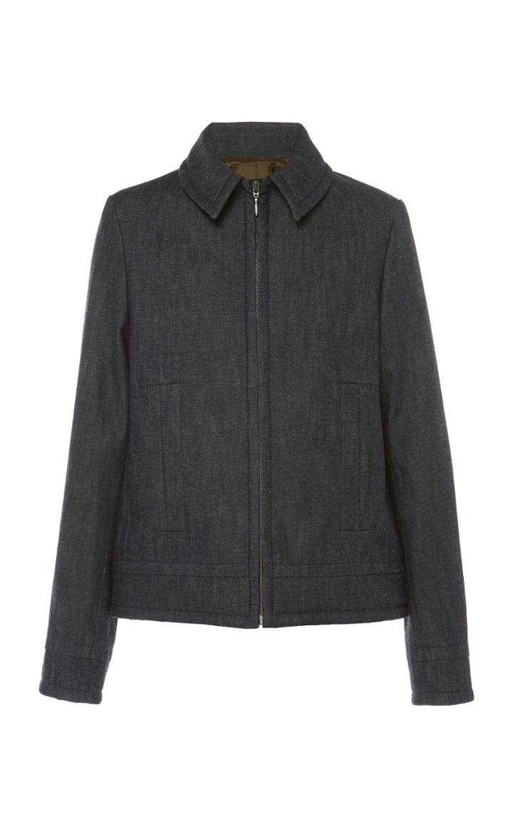 Martin Grant Zipped Denim Jacket