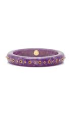 Mark Davis Purple Evelyn Bangle