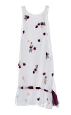 Miu Miu Sheer Floral Shift Dress