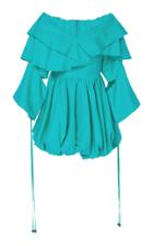 Emilio De La Morena Doble Alas Mini Dress