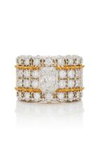 Vintage Buccellati One-of-a-kind Diamond Scroll Ring
