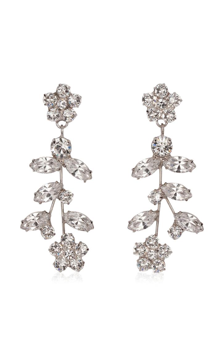Jennifer Behr Andrea Crystal-embellished Drop Earrings