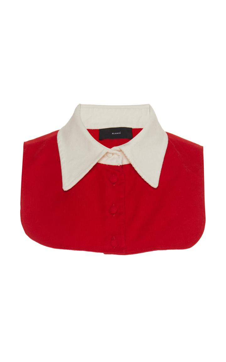 Alanui Corduroy Cotton Collar