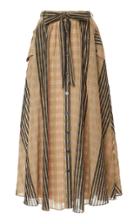 Temperley London Ruby Plaid Skirt