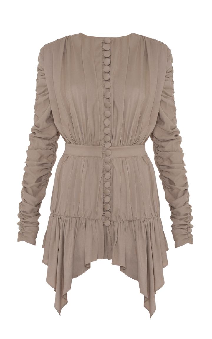 Lado Bokuchava Draped Mini Dress