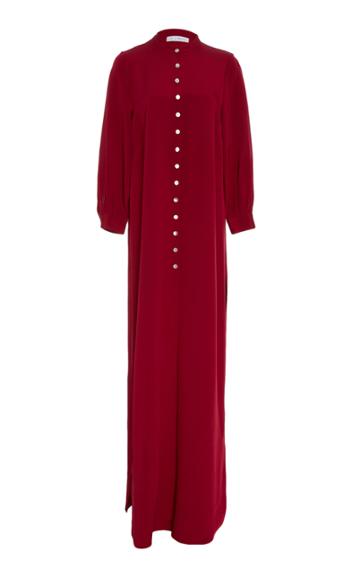 Amelia Brown Long Sleeve Shirtdress