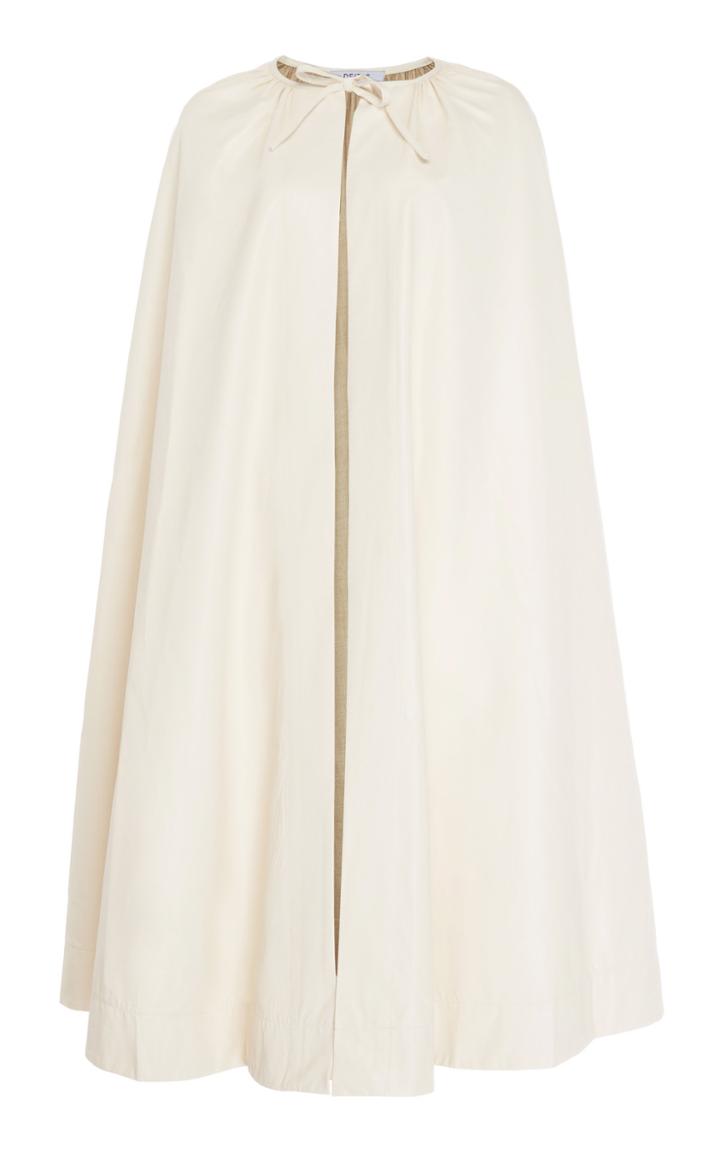 Deitas Maya Sleeveless Faux-leather Cape