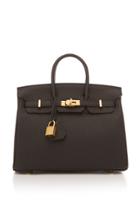 Herms Vintage By Heritage Auctions Hermes 25cm Black Togo Leather Birkin