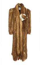 Moschino Faux Fur Full-length Coat