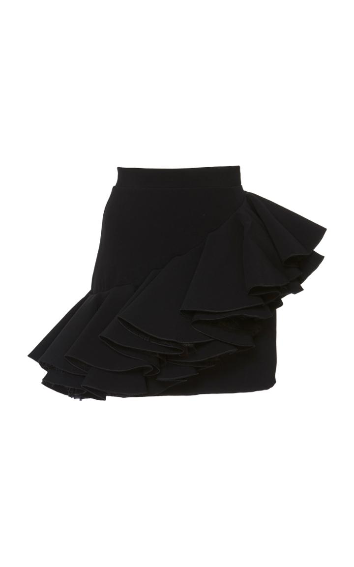 Balmain Asymmetric Mini Skirt