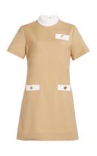 Moda Operandi George Keburia Wool Short Sleeve Mini Dress