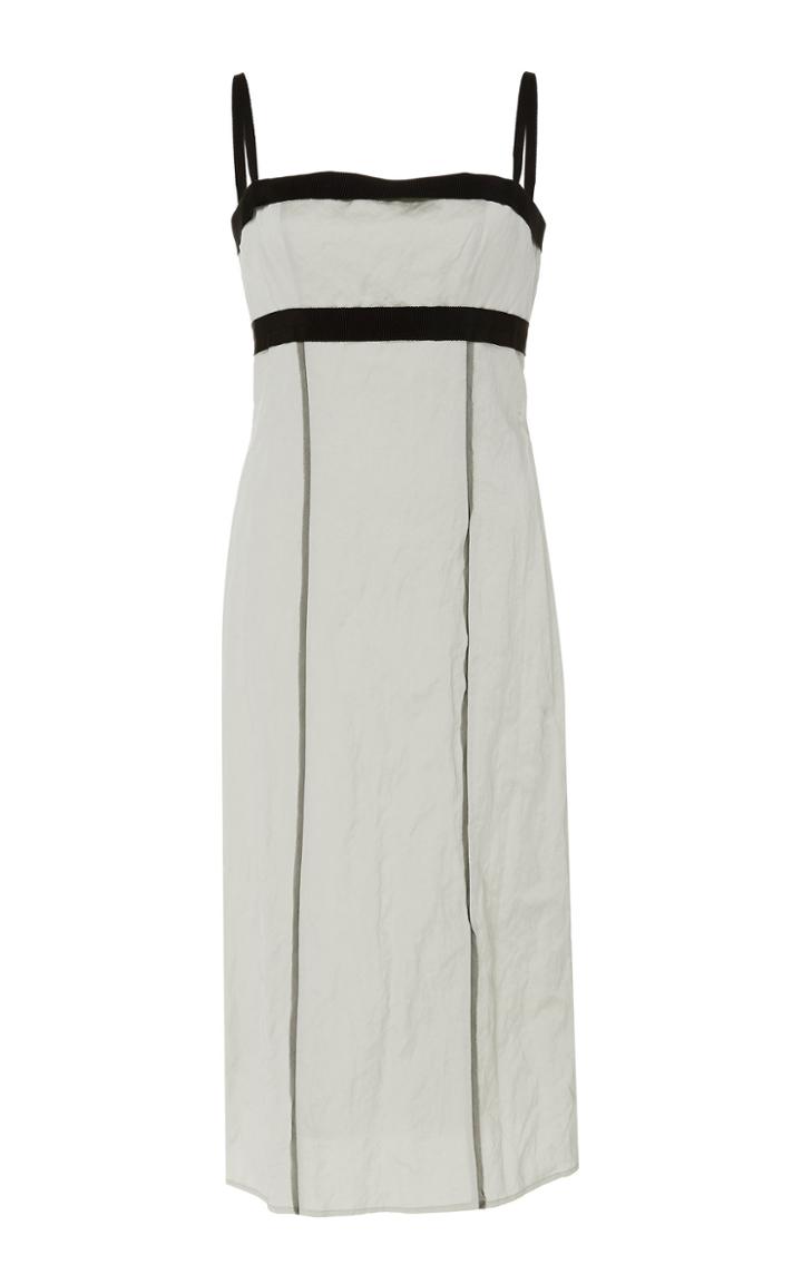 Brock Collection Contrast Trim Midi Dress