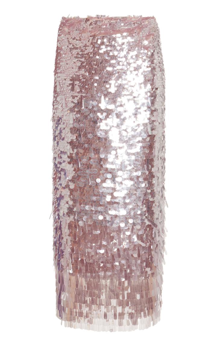 Moda Operandi Rachel Gilbert Max High-rise Sequined Skirt Size: 0