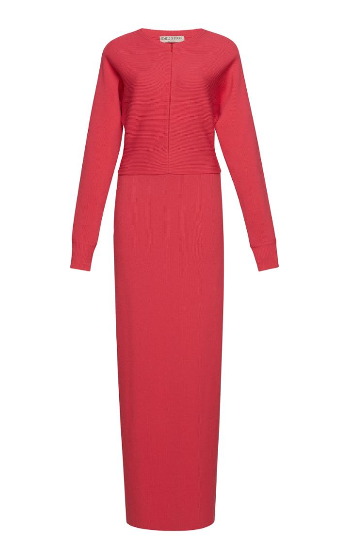 Emilio Pucci Long Knit Dress