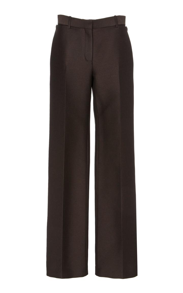 The Row Ladan Crepe Straight-leg Pants