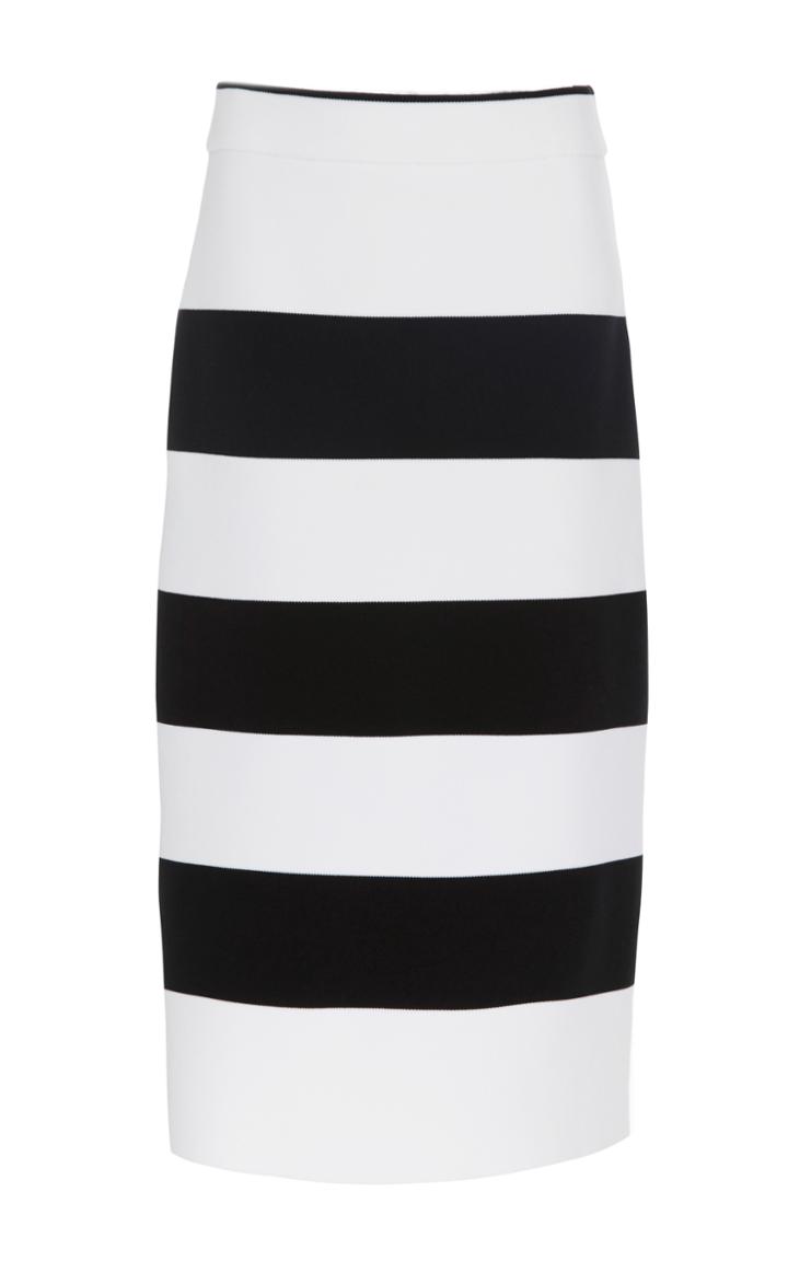 Tibi Aprs Ski Striped Skirt